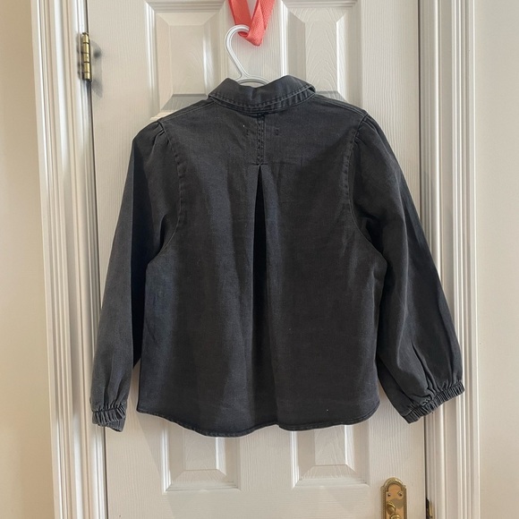 Black Jean button down shirt - Picture 4 of 4